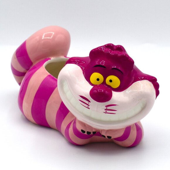 Half Moon Bay Other - Half Moon Bay No.5 Disney Licensed Purple Cheshire Cat Desk Planter